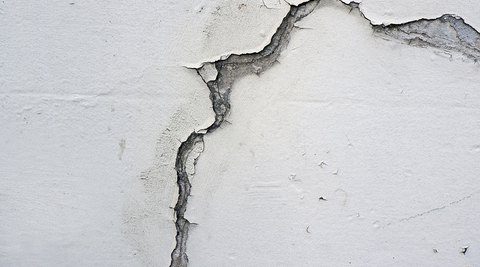 Large crack in foundation